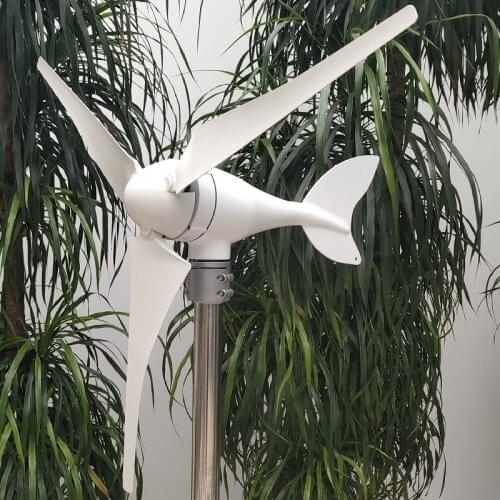 New Wind Turbine Generator 600W DC 12V 3 Steep Blade with High Quality Controller for Marine RV Homes Industrial Free Energy