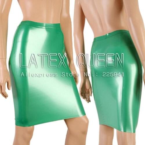 Top selling nature rubber latex tight skirt