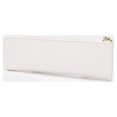 Pencil bag female ins trendy cool Japanese Harajuku style compact portable marker pencil case storage bag leather stationery bag