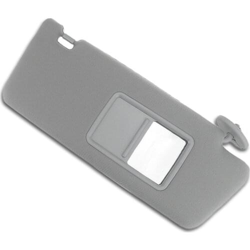 Gray Front Right Driver Side Sun Visor Makeup Mirror 7431035C00B0 Fit For Toyota Tacoma 2005 2006 2007 2008 2009 2010 2011 2012