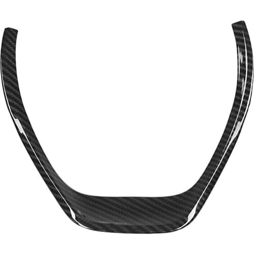 Suitable for 2014-2018 BMW 3 4 series F30 F32 ABS carbon fiber style car steering wheel decorative cover trim