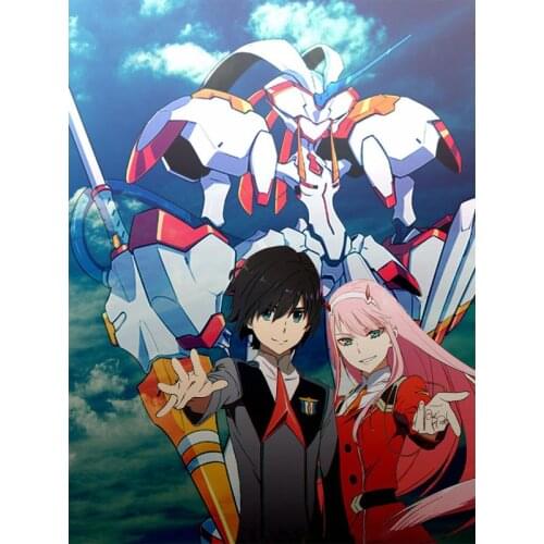 Full Square/Round 5D Diy Diamond Painting Darling in the FranXX Zero Two Embroidery Cross Stitch Handmade Mosaic Home Decor