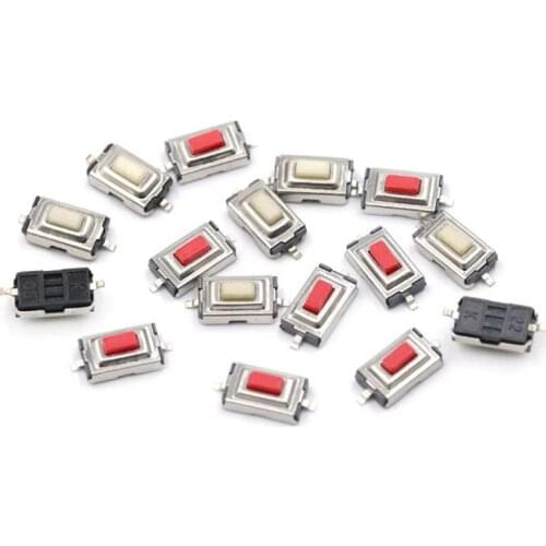 1000pcs SMD SMT Touch Switch Tablet PC Power Switch Tactile Tact Push Button Micro Switch 3 x 6 x 2.5 mm 2 pins
