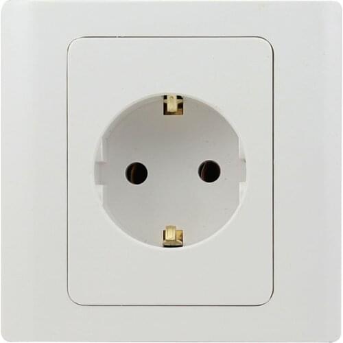Home Improvement Type 86 German Standard Power Socket 16A European Wall Socket