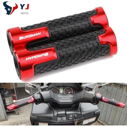 For SUZUKI BURGMAN 650 400 125 200 250 AN650 AN400 AN125 7/8'' 22MM High Quality Motorcycle handle grips racing handlebar grip