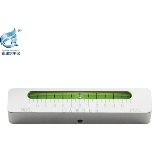 High-precision horizontal bubble four-wheel positioning level spirit level