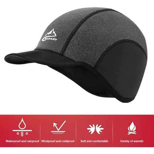 Winter Cycling Cap Bike Bicycle Cap Cycling Headwear Windproof Keep Warm Ski Cap Running Skiing Riding Thermal Waterproof Hat