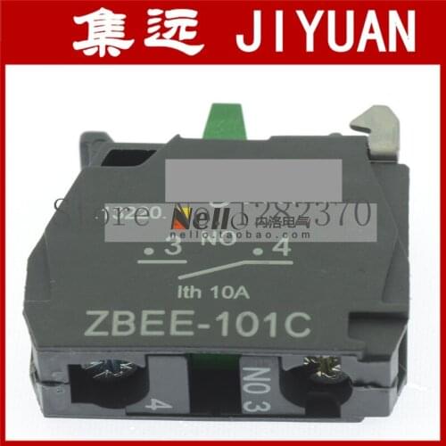 [ZOB] ZBEE-101C 22mm XB5A button switch normally open contact ZBEE-101C --50pcs/lot