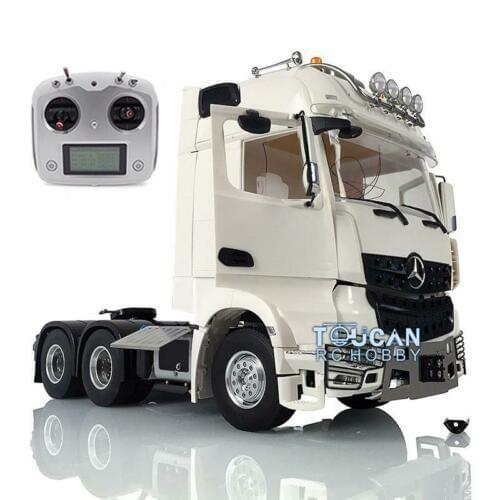 1/14 LESU RC Metal 6*6 Tractor Truck Chassis Radio Light Hercul Arco Cabin THZH0794-SMT2