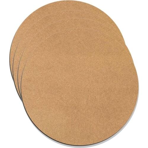 12 pcs Raw Mdf 33Cm Round 3Mm Supla Wedding Christmas Decoration Tablecloth Luxury