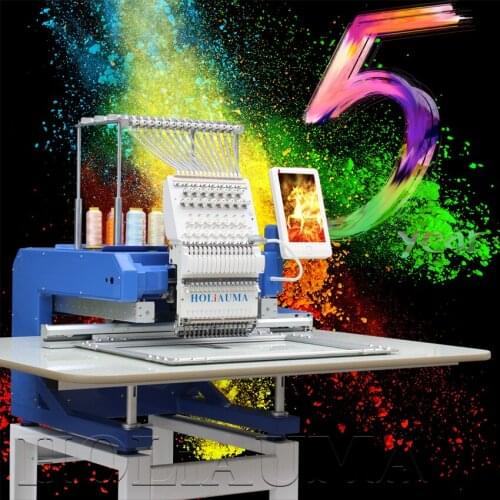 Guangzhou similar tajima single 1 head 9/12/15 needles t shirt embroidery machine for sale prices in pakistan