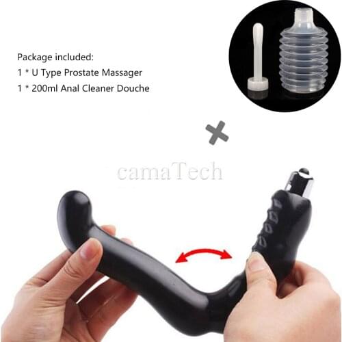 CamaTech Male Prostata Massage Vibrating Waterproof Anal Plugs Silicone Prostate Massager G Spot Stimulate Vibrator Gay Sex Toys