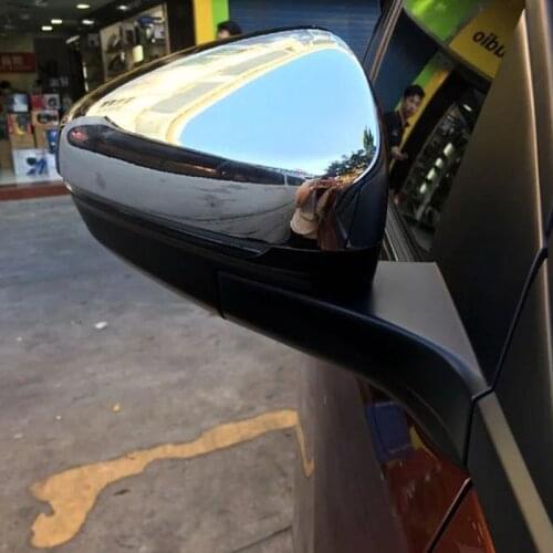 For Peugeot 4008 2016 2017 ABS Chrome Car Mirror Cover Rearview Mirrors Cover Trim Car Accessories Side Door Mirror Cover