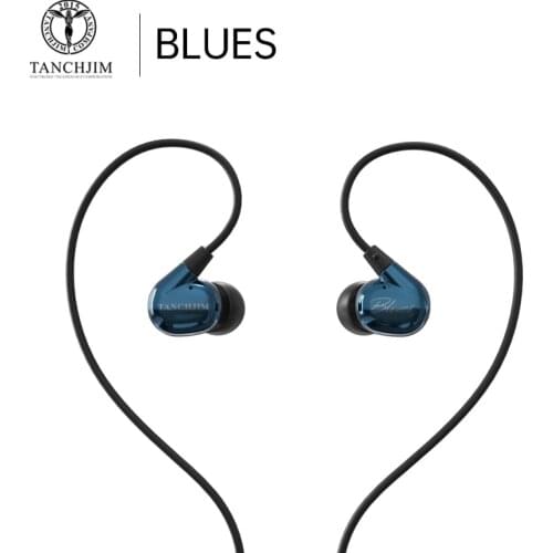 TANCHJIM Blues DMT Dynamic Earphone 3.5mm Line Type HiFi In-Ear