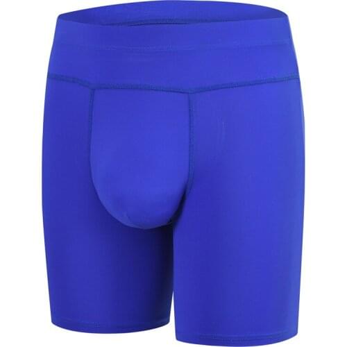 Mens Long Boxer Male Underwear Men Brand Boxershorts Homme Slip Panties Man Sexy U Convex ice silk Underpants High Quality 2021