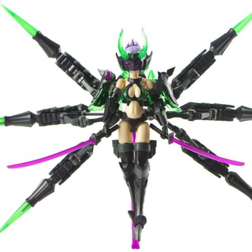 E-model 1/12 Action Figure Toy ARACHNE Arakne Spider Machine Girl 2.0 Assembled Movable Model toy