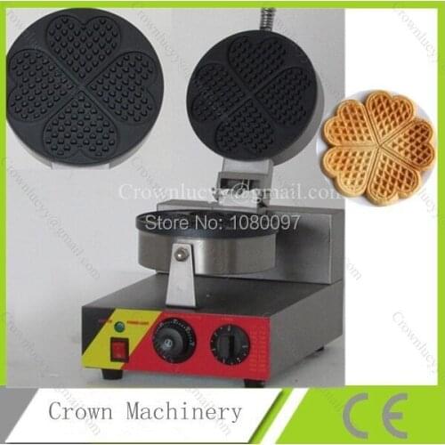 Electric Round Heart shape Waffle maker machine