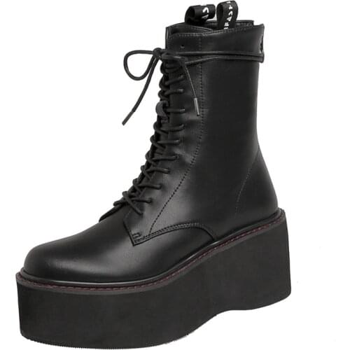 Женские ботильоны на танкетке FACNDINLL China At AliExpress