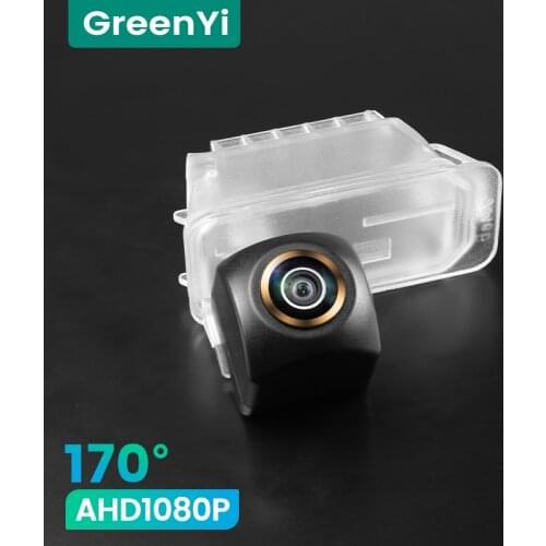 GreenYi 1080P HD 170° Car Rear View Camera For Ford Focus Mondeo Kuga Fiesta Escape S MAX S-MAX Reverse 4pin Vehicle Parking AHD