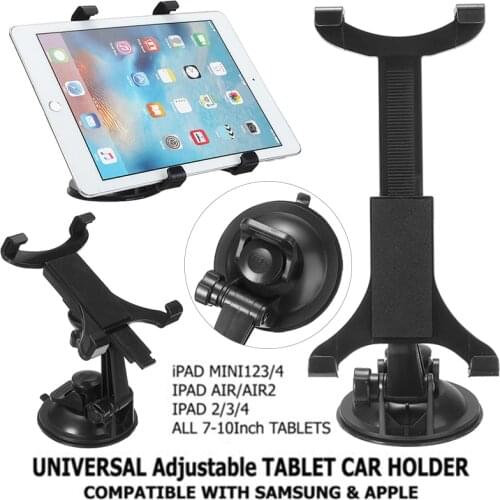 Bracket ABS Stand Car Universal Suction Mount Fixed Dashboard Tablet Holder for 7-10 inch iPad Car Dashboard Mount Holder Stand