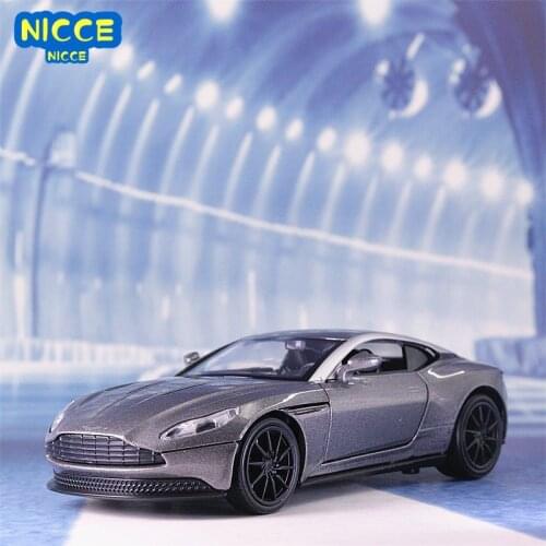 Nicce 1:32 Aston Martin DB11 Metal Toy Cars Diecast Scale Model Kids Present With Pull Back Function Music Light Openable Door
