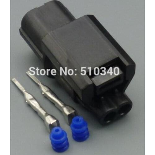 1set 2 hole jacket vehicles equipped with automotive connectors connector terminal plug