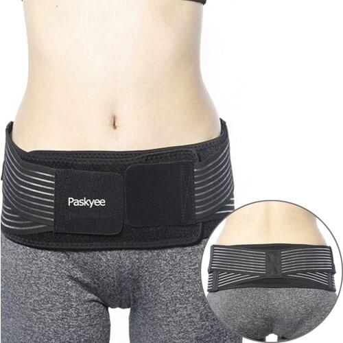 SI Belt for Women and Men, Adjustable Sciatica Pain Relief Brace with Double Diamond Shape for Sciatic