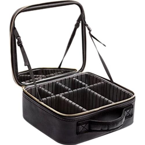 Simple portable cosmetic bag retro fashion handbag earrings necklace ring storage bag