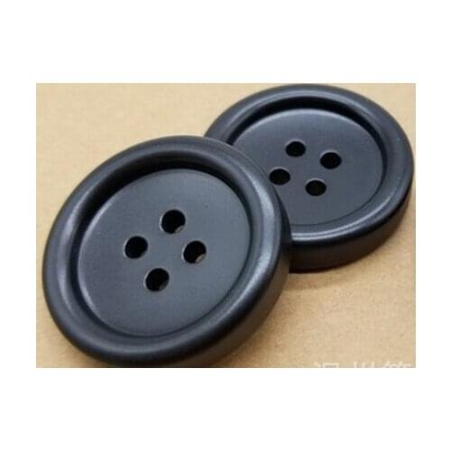 Sewing Resin matte round 18mm buttons for men suit trousers black buttons for women woolen coat buttons