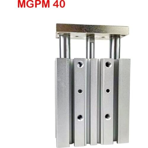 MGPM40 Series Bore 40mm Stroke20-300mm Pistons Pneumotester For Cylinder Three-axis Cylinder Air Cylinder Pneumatic Cylinder