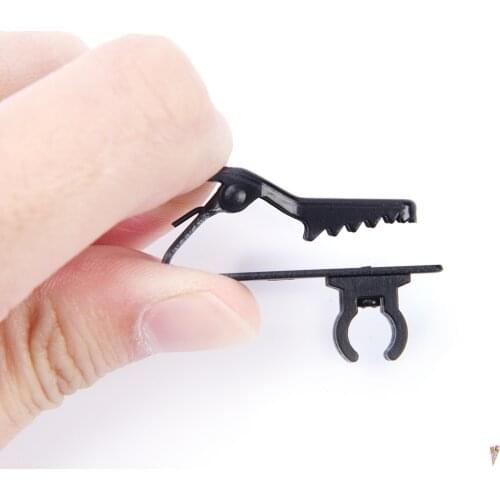 1pc Microphone Lapel Tie Clip Universal for Mini Lapel Lavalier Microphone Mic Clip For Clip Mic Replacement Cable Clip