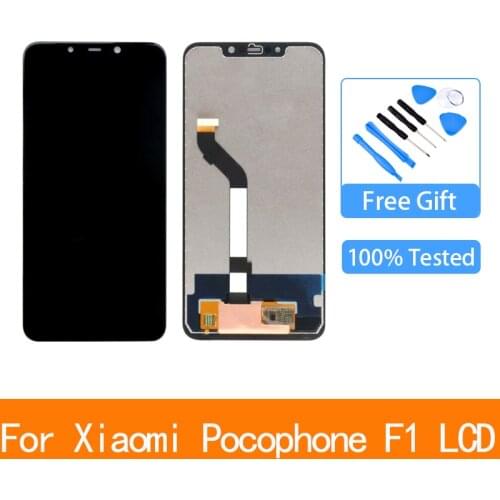 For Xiaomi poco F1 LCD Display Touch Screen Digitizer Assembly for xiaomi mi Pocophone F1 lcd screen