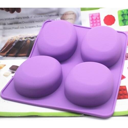 4 cavity Silicone mold olive tree handmade soap candle mold Chocolate Fondant cake mould Baking mold DIY tools