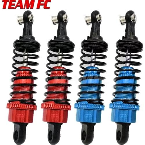 4pcs 1/18 WLtoys A959 Upgrade Parts Aluminum Shock Absorber Front & Rear for A969 A979 K929 Hpi Hsp Losi Tamiya RC car