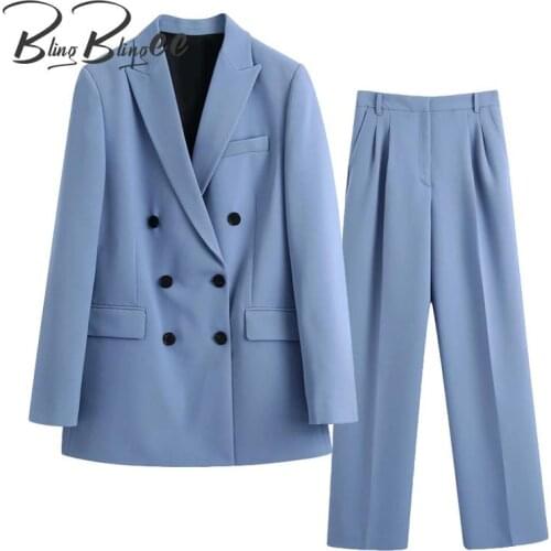 BlingBlingee Women's Office Trouser Suits