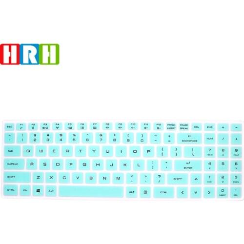 HRH English language Keyboard Covers Keypad Skin Protector Protective Film For HASEE K650D/G150SA/Z2 Air G150SA G150SG G150S