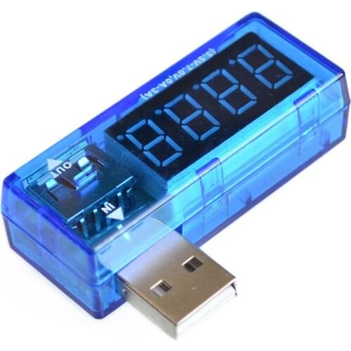 Digital USB Mobile Power charging current voltage Tester Meter Mini USB charger doctor voltmeter ammeter