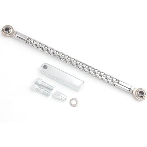 Motorcycles Chrome Gear Shift Linkage Lever 330mm Aluminum For Harley Touring Softail Road King Electra Glide Fat Boy 1980-2017