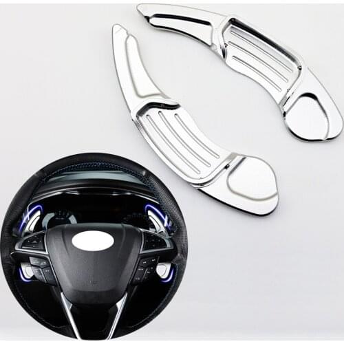DSG Steering Wheel Shift Paddle Shifter Extension Fit For Ford Mondeo Taurus Edge Aluminum Alloy Accessories