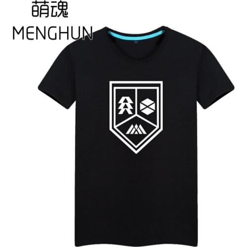 Game fans t shirts Warlock titan hunter icon printing cotton t shirts men summer t shirts ac1542