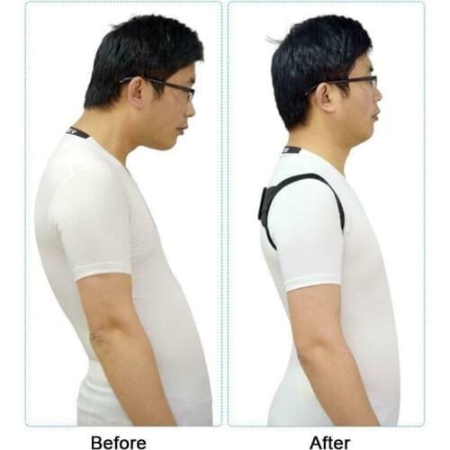 Unisex Invisible Back Shoulder Posture Corrector Orthotic Spine Support Belt NYZ Shop