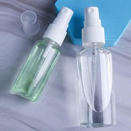 20/50/100ml Refillable Bottles Travel Transparent Plastic Bottle Perfume Atomizer Empty Small Spray Bottle Toxic Free and Safe