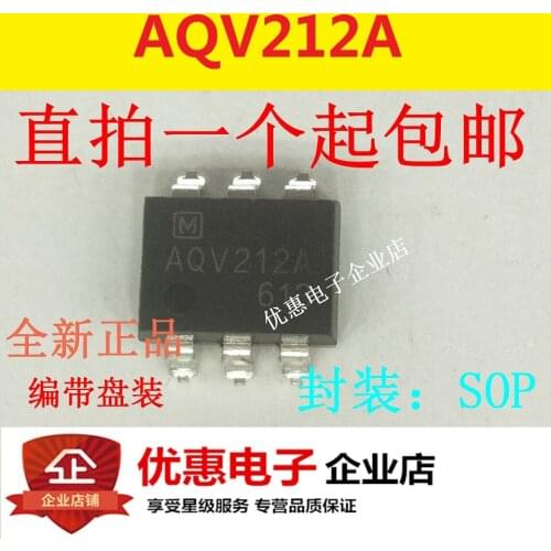 10PCS New original AQV212A patch SOP6