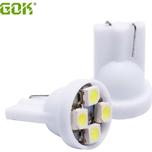 WholeSale!!! car led auto led w5w 194 t10 4SMD led 3528 1210 t10 4led Wedge lamp Bulbs Car Side Indicator Light 500pcs/lot