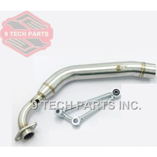 Motorcycle Exhaust middle pipe Muffler link pipe middle section adapter pipe for Yamaha BWS 125 150 ZUMA125 YW125 cygnus x SMAX