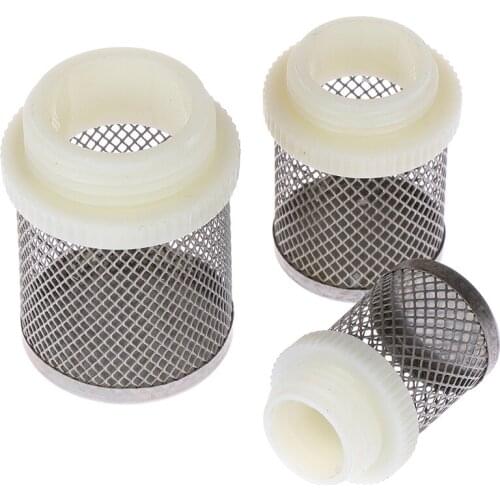 1PCS High Quality Stainless Steel Net Filter Garden Irrigation Water Pump Protect Hose Mesh Filter