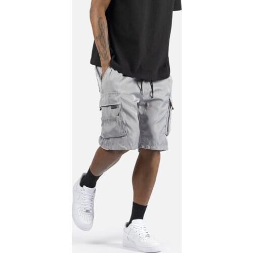 Mens Cargo Shorts Summer New Mens Clothing Fashion Jogging Casual Shorts Running Mens Solid Color Tooling Style Sports Shorts