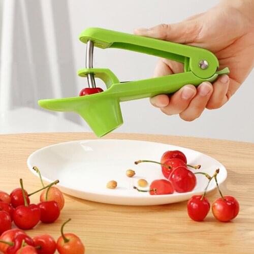 Cherry Pitting Device Red Dates Cherries Hawthorn Pitting Clip Device Household Fruit Date Picking And Digging Core Kitchen Tool