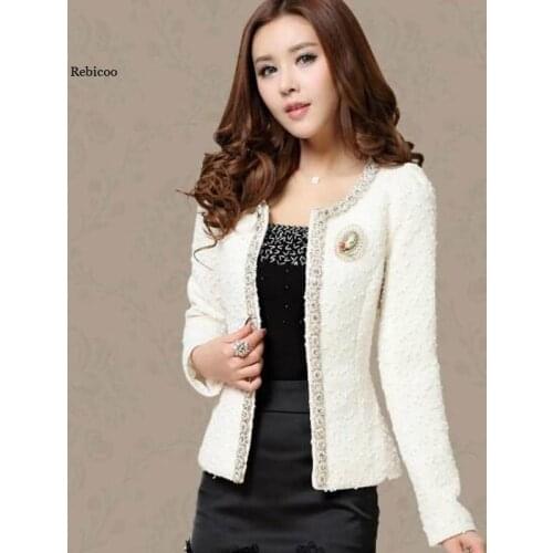 Women Jacket Women Clothes Winter White Coat Women Long Sleeve Jacket Women Womens Jackets And Coats