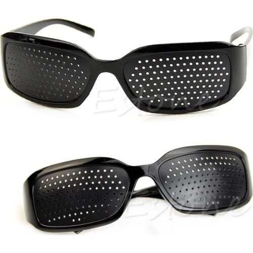 Eyesight Care Stenopeic Glasses Vision Anti-fatigue Improver Pin Pinhole Glasses 2XPC